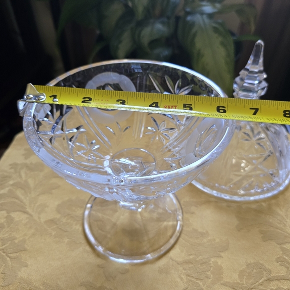 NWOT, Violetta Crystal Candy Dish - Picture 8 of 8